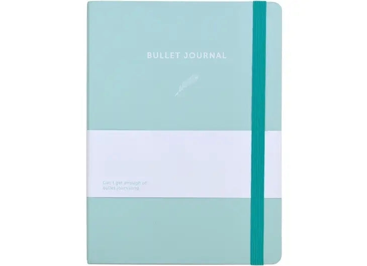 Bullet journal, sininen
